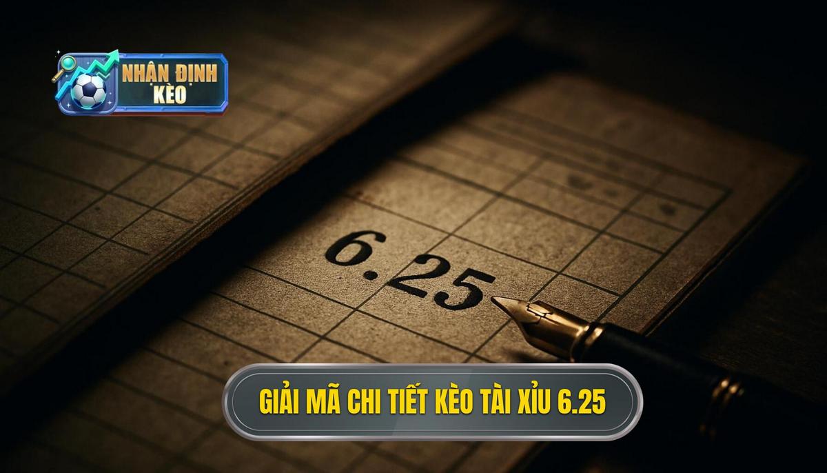 Giải Mã Chi Tiết Kèo Tài Xỉu 6.25 (6 – 6.5)