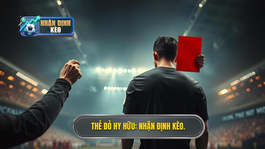 Thẻ đỏ hy hữu_ Nhận định kèo.