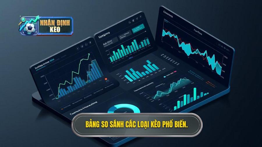 3. Bảng so sánh các loại kèo phổ biến và cách tiếp cận