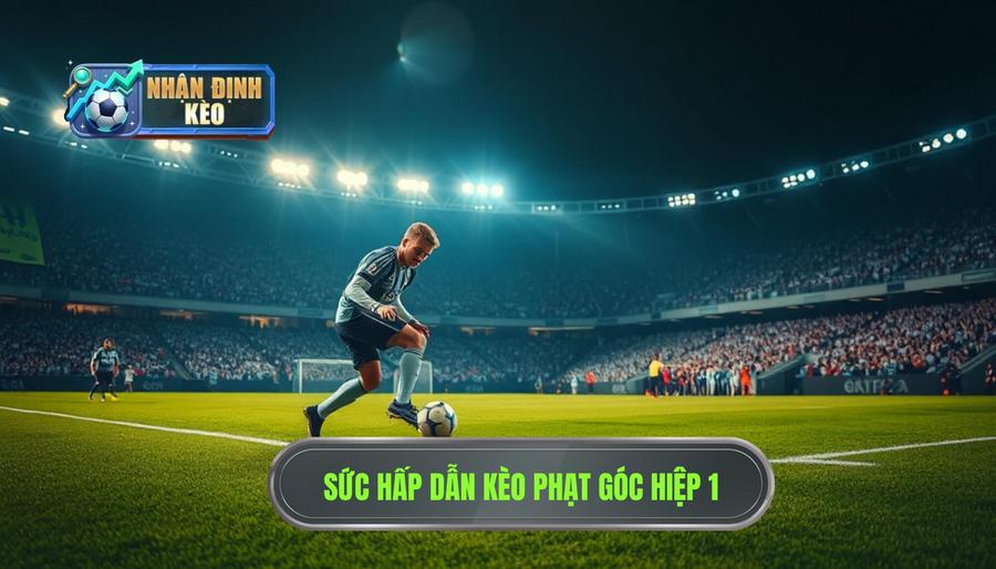 Tại sao kèo phạt góc hiệp 1 lại hấp dẫn dân cá độ?