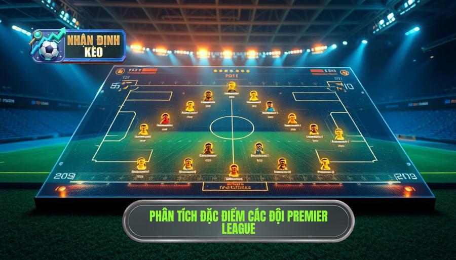 Bảng phân tích đặc điểm các nhóm đội tại Premier League Bảng phân tích đặc điểm các nhóm đội tại Premier League