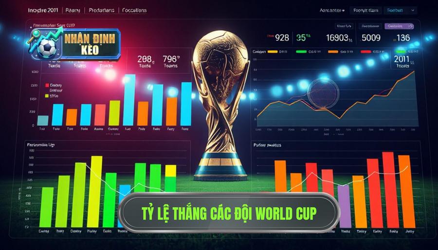 Bảng thống kê tỷ lệ thắng kèo của các đội mạnh qua các kỳ World Cup gần đây Bảng thống kê tỷ lệ thắng kèo của các đội mạnh qua các kỳ World Cup gần đây